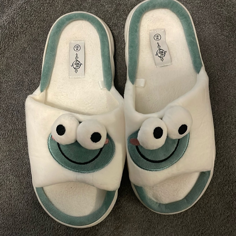 Soul mate frog slippers
